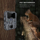 휴대 전화로 사진을 보내는 야외 무선 사냥 카메라 트레일 카메라 용 KW865 WIFI 숨겨진 카메라