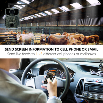 4G OEM/ODM 무선 시험 카메라 KW895 30MP 0.25s 트리거 속도 SIM 카드 IP67