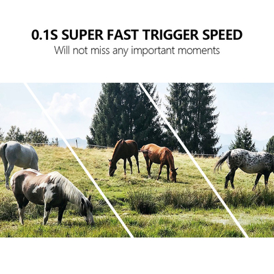 2024 최신 4G 무선 시험 카메라 OEM/ODM KW886 24MP 0.1s 트리거 120ft Night Range