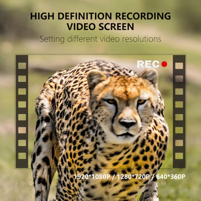 30MP 사진 및 1080P 비디오 기능, PIR 기능 및 100피트 야간 시야 범위를 갖춘 적외선 사냥 카메라