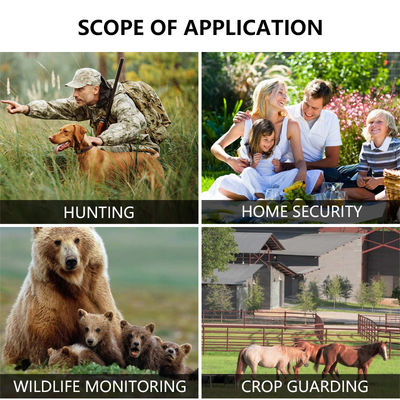 512GB 메모리 카드 지원으로 야생 동물 탐사를 위한 사용자 정의 가능한 HD 사냥 카메라