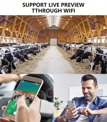 WIFI 트레일 카메라 KW866 방수 IP67 OEM/ODM 최대 512GB 저장장치 SD 메모리 카드 32MP 4K 야생 동물 카메라