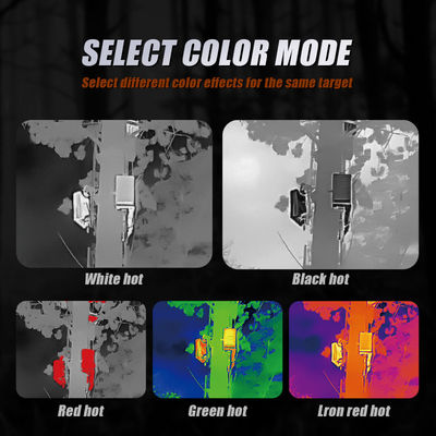 AI 슈퍼 해상도와 야외 활동 및 감시용 10시간 배터리 수명으로 고성능 열영상 모노클라