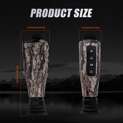 AI 슈퍼 해상도와 야외 활동 및 감시용 10시간 배터리 수명으로 고성능 열영상 모노클라