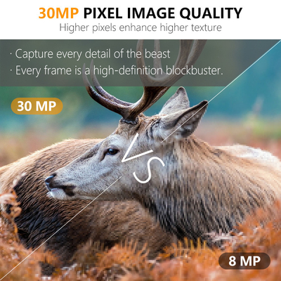 듀얼 렌즈 숨겨진 카메라 KW696 OEM/ODM 0.4s 트리거 1080P/30MP 방수 IP67 야생 동물 사냥 100ft 밤 범위