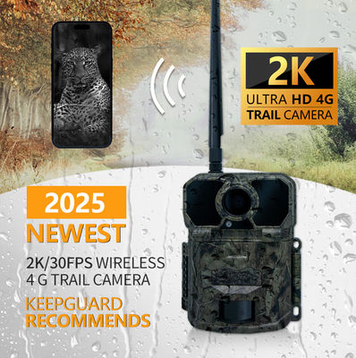 2024 최신 4G 무선 시험 카메라 KW896 30MP 0.15s 트리거 속도 100ft 밤 범위 방수 IP65 사냥 카메라