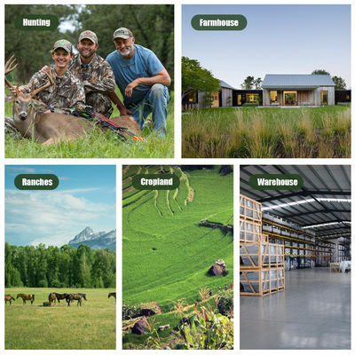 높은 센서 해상도 야생 동물 카메라 13MP Cmos 듀얼 렌즈 트레일 카메라