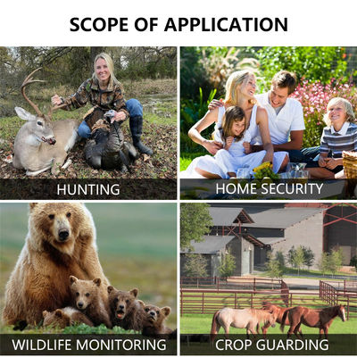 940nm 섬광 디지털 방식으로 야생 동물 사진기 48 LED 사냥을 위한 놀 PIR 없음