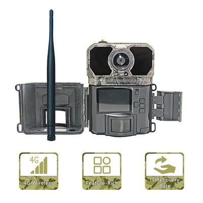 LCD 디스플레이 4G 트레일 카메라 프로그래밍 가능한 940nm NO GLOW ICCID FTP SMTP MMS APP 제어 사냥 액세서리
