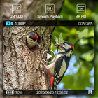 뷰 스크린 모바일 앱이 있는 와이파이 야외 사냥 트레일 카메라