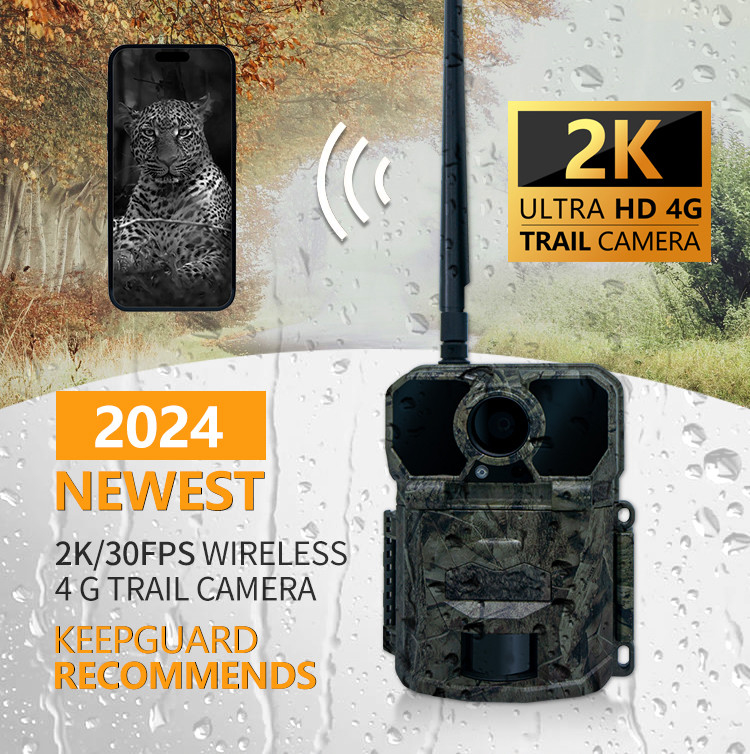 KW896 사냥 야생 동물 추적 카메라 4G 셀룰러 추적 카메라 공장 판매 OEM ODM 야생 동물 모니터링 카메라
