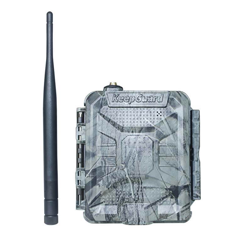 KEEPGUARD KG45 호출 또는 SMS를 전송 알람 지원 1-5 휴대 전화 번호 동물을 쫓기 위해 다른 포착기와 작동