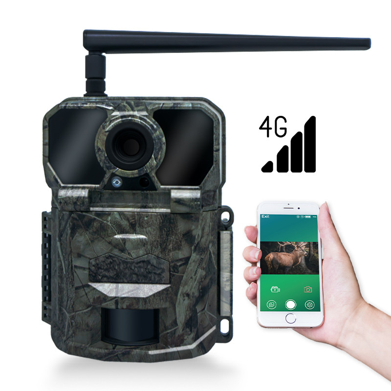 4G 무선 사냥 카메라 KW896 안테나 100ft 야간 범위 야간 시야 32MP 2K 0.15s 사슴 사냥을 위한 트리거 속도