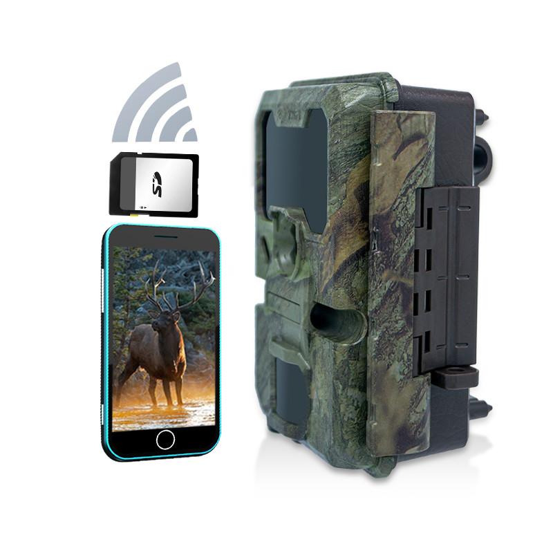 WIFI 트레일 카메라 KW866 방수 IP67 OEM/ODM 최대 512GB 저장장치 SD 메모리 카드 32MP 4K 야생 동물 카메라