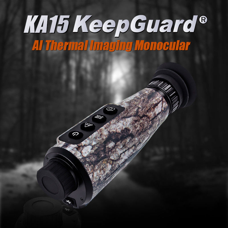 AI 슈퍼 해상도와 야외 활동 및 감시용 10시간 배터리 수명으로 고성능 열영상 모노클라