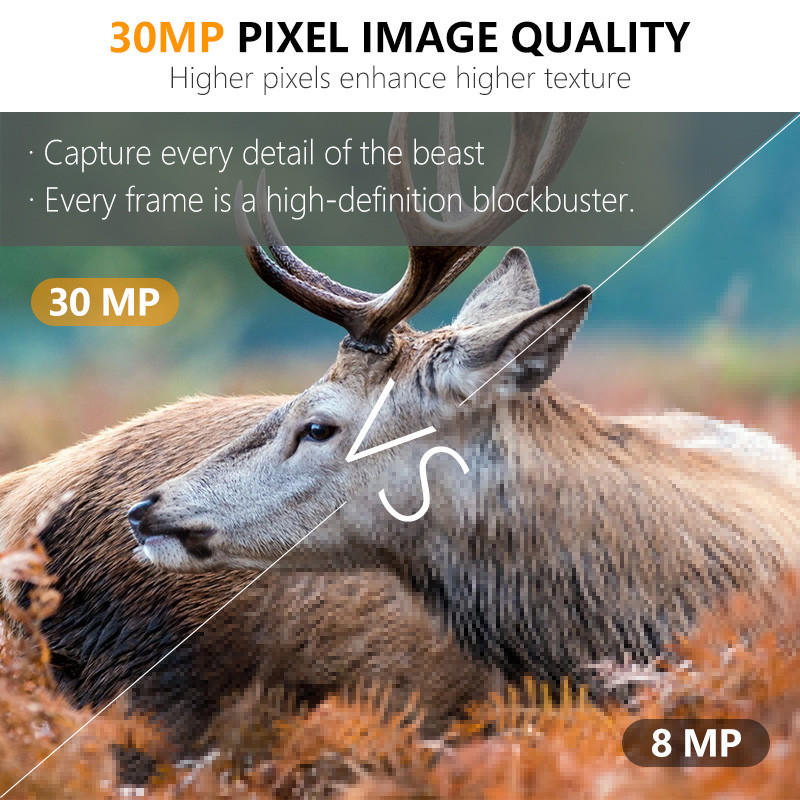 듀얼 렌즈 숨겨진 카메라 KW696 OEM/ODM 0.4s 트리거 1080P/30MP 방수 IP67 야생 동물 사냥 100ft 밤 범위